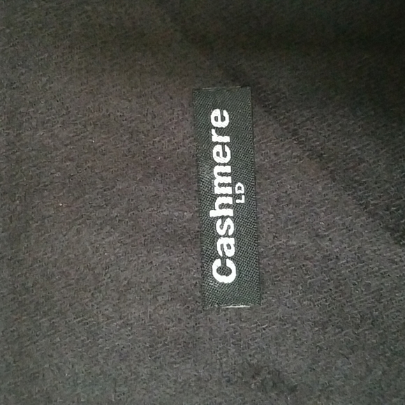 Soft Cashmere LD Pashmina Scarf Black - Picture 2 of 4